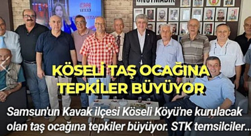 STK temsilcileri 19 Mayıs Gazeteciler Cemiyeti'nden Köseli için destek istedi