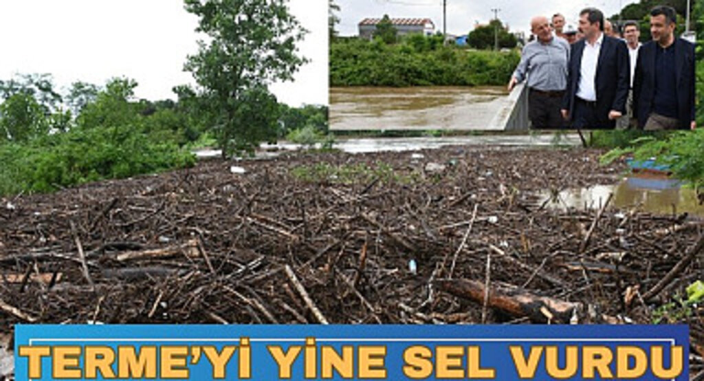 Terme'de sel! Başkan Kul: Tüm Ekiplerimizle Sahadayız