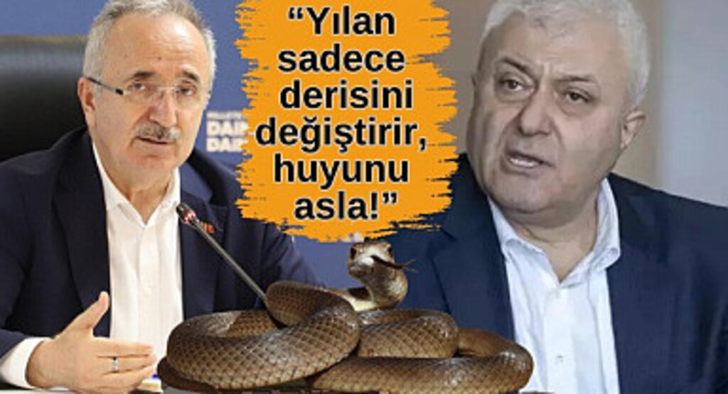 AK Parti Samsun İl Başkanı Mehmet Köse: Yılan sadece derisini değiştirir, huyunu asla!