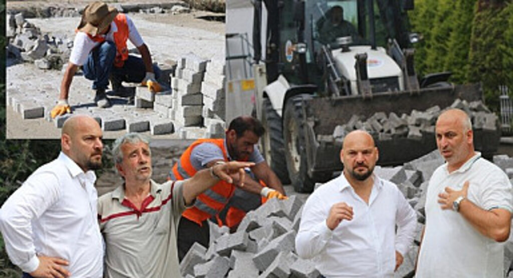 Atakum’da yol çalışmaları son hız devam ediyor