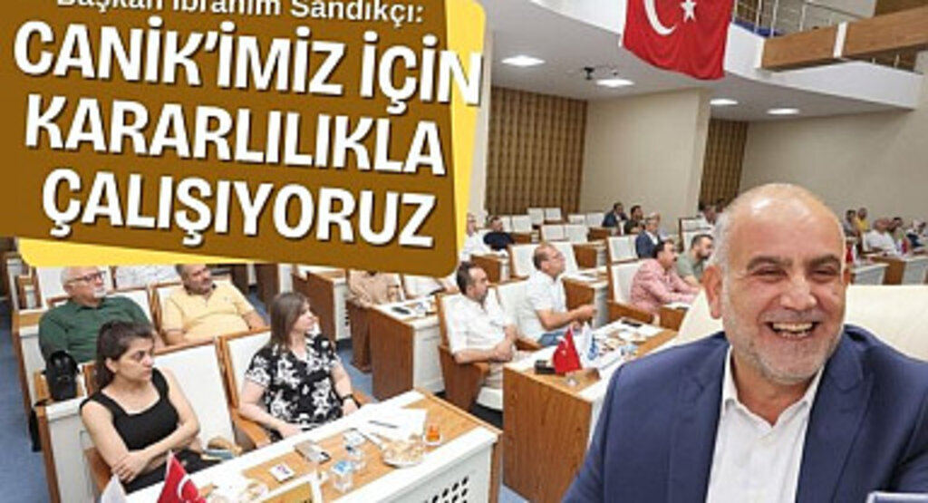 Başkan Sandıkçı: Canik'imiz için kararlılıkla çalışıyoruz 