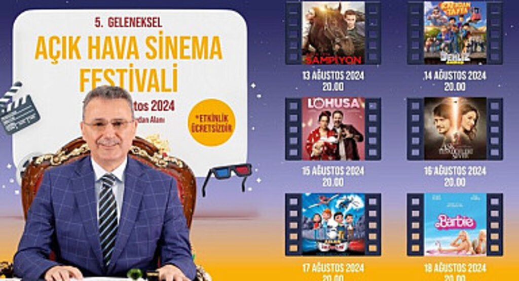İlkadım’da Açık Hava Sinema Festivali başlıyor