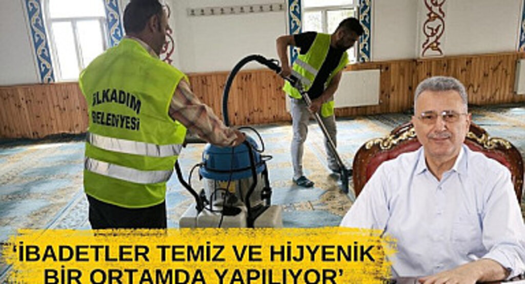 İlkadım’da her gün bir cami temizleniyor