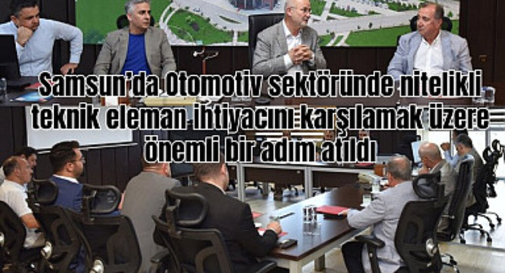 OMÜ ile SOYS'tan elektrikli araçlar için nitelikli teknik eleman eğitimi