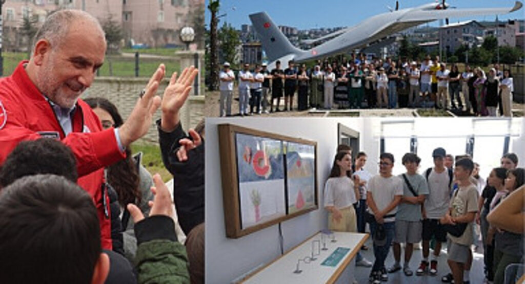 Rumen Öğrencilerden Canik’te Akıncı TİHA Pozu