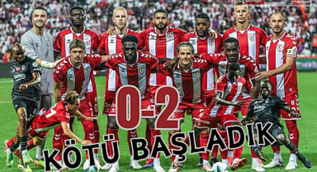 Samsunspor Beşiktaş maçı sonucu 0-2