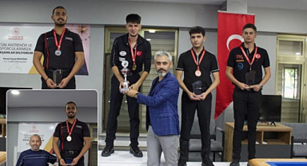 Selahattin Özkul Bilardo Türkiye Şampiyonası'nda Türkiye ikincisi oldu