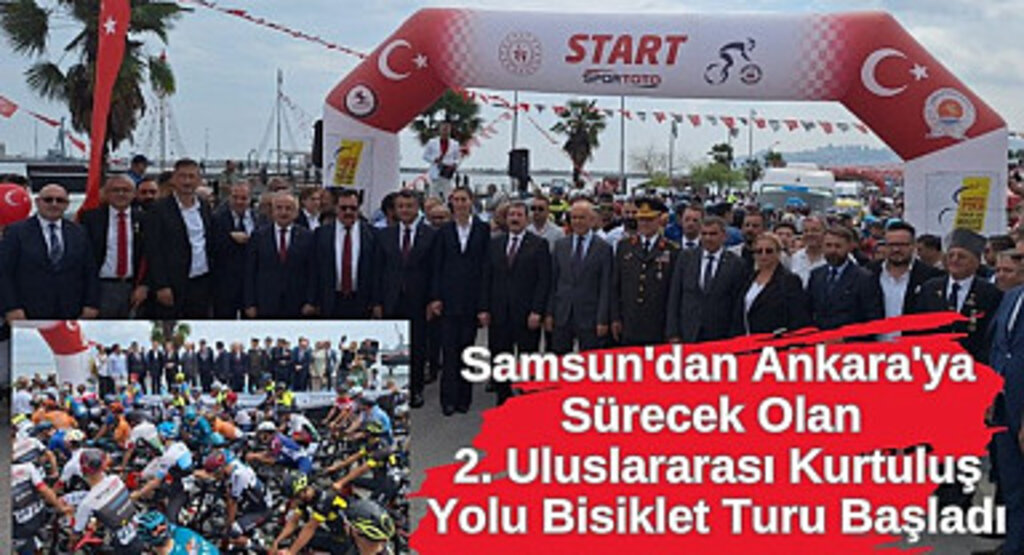 Uluslararası Kurtuluş Yolu Bisiklet Turu Başladı 