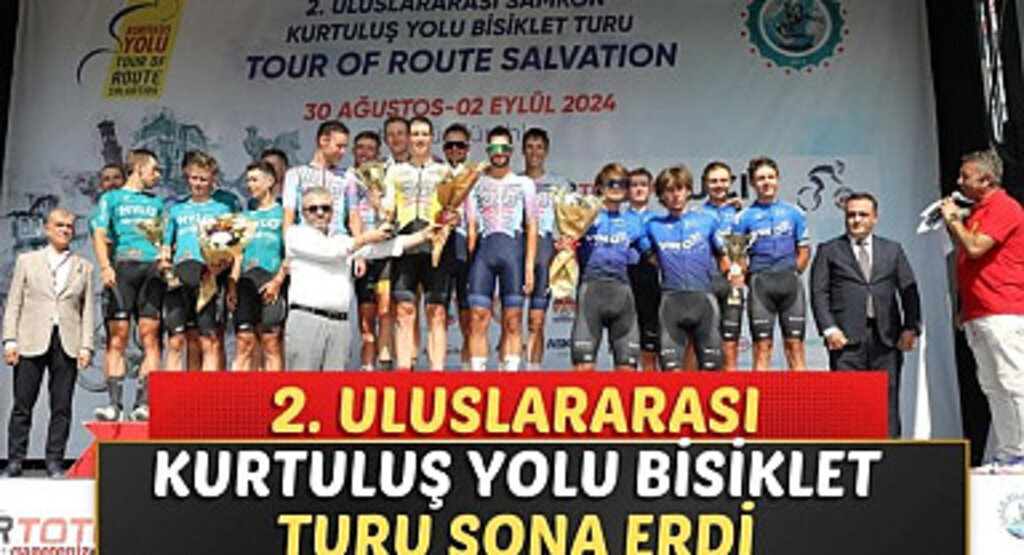 2. Uluslararası Kurtuluş Yolu Bisiklet Turu Sona Erdi