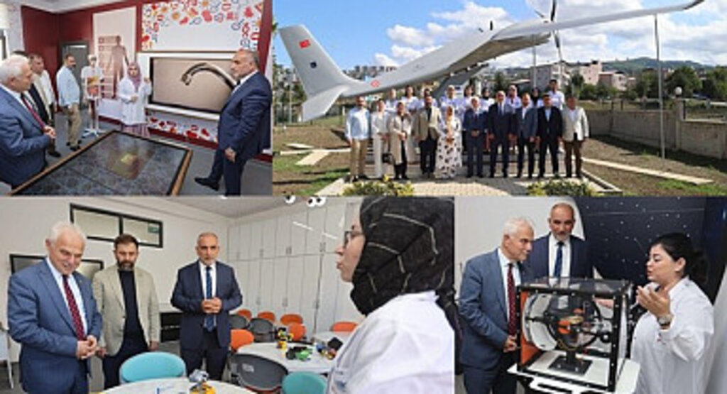 Canik Özdemir Bayraktar Keşif Kampüsü'ne Ziyaretçi Akını