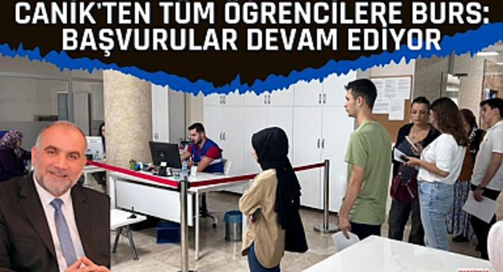 Canik'ten Tüm Öğrencilere Burs: Başvurular Devam Ediyor