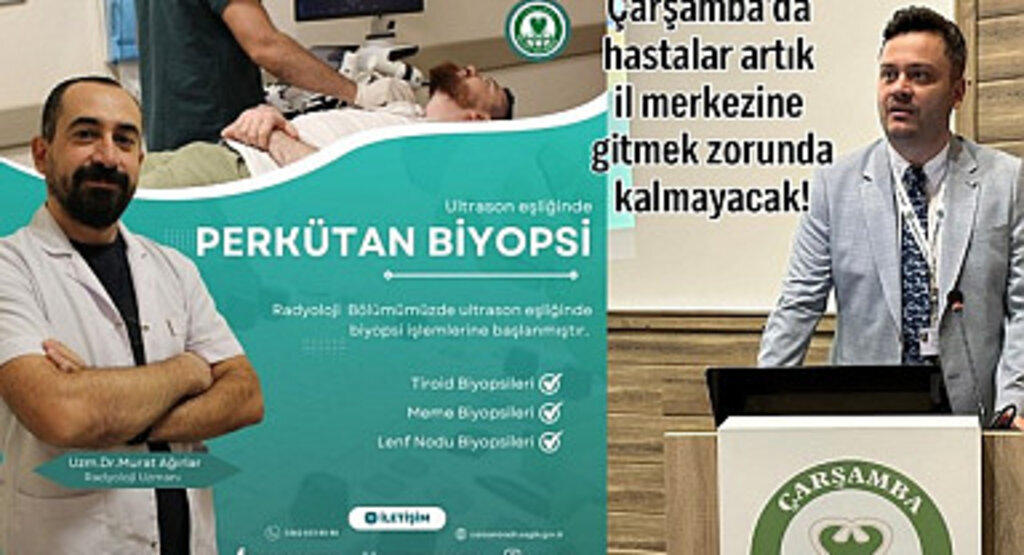 Çarşamba'da hastalar artık Samsun'a gitmek zorunda kalmayacak!