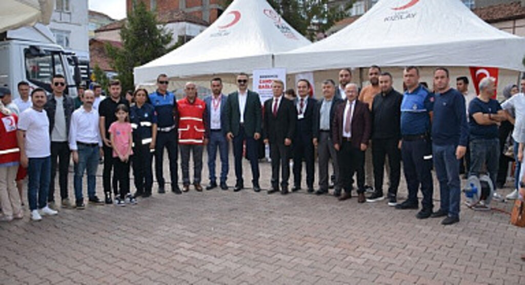 Havza Belediyesi çalışanları Kan Bağışladı