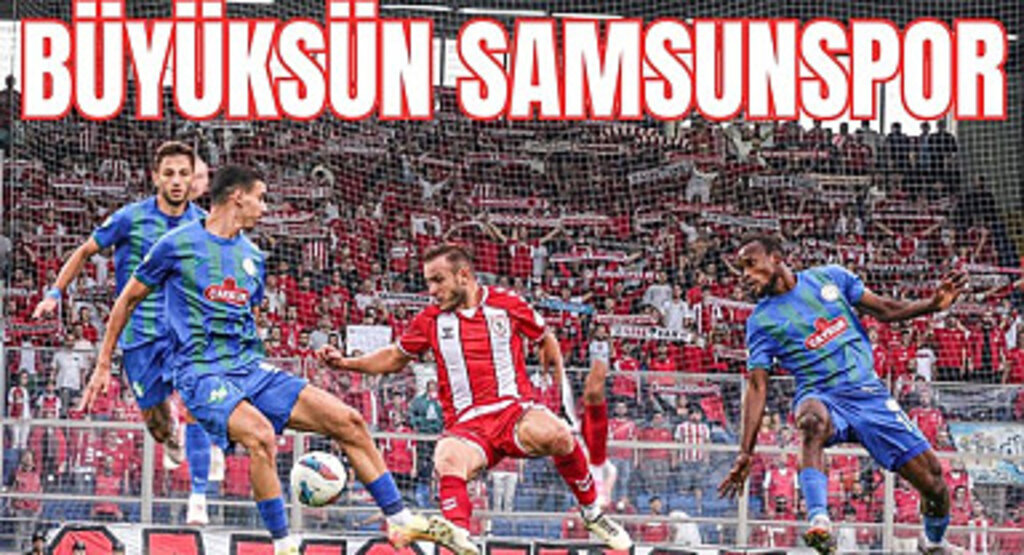 Karadeniz derbisinde kazanan Samsunspor oldu