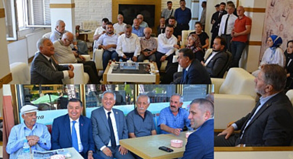 Milletvekili Kaynak Havza’da Başkan İkiz’i ziyaret etti