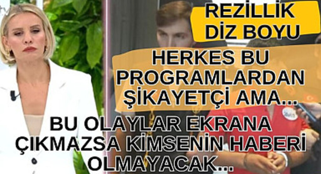 Rezillik diz boyu! Bu olaylar ekrana çıkmazsa kimsenin haberi olmayacak!