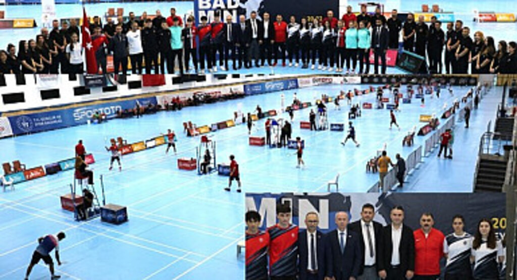 Samsun'da Badminton Süper Lig ve 1.Lig müsabakaları başladı
