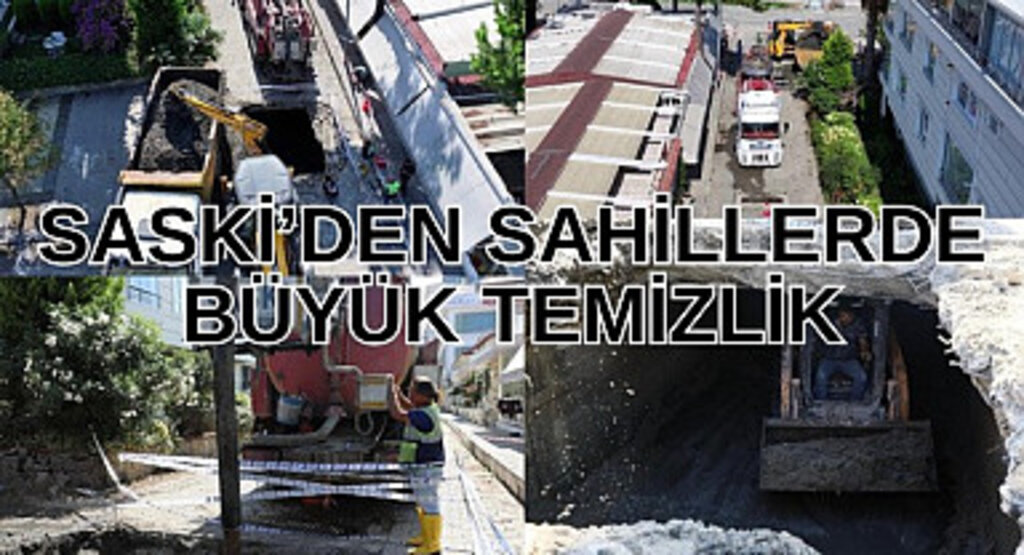 SASKİ Samsun'da mavi bayraklı sahilleri başarıyla temizledi