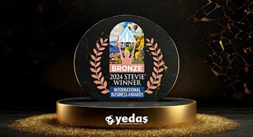YEDAŞ, 2024 International Business Stevie Awards’ta Bronz Stevie Ödülü’nü Kazandı