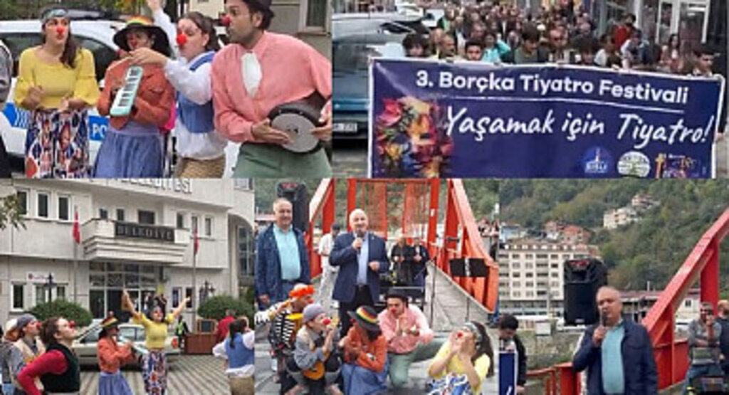 Artvin Borçka Tiyatro Festivali Coşkuyla Başladı