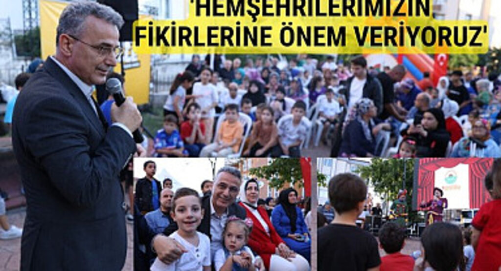 Başkan Kurnaz: İlkadım'ın geleceği için çalışıyoruz