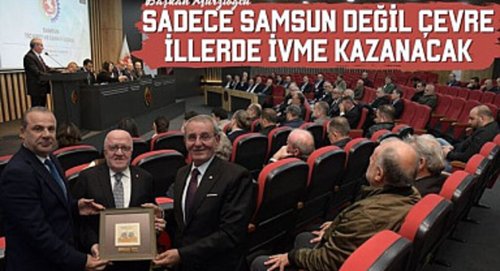 Başkan Murzioğlu: Sadece Samsun değil çevre illerde ivme kazanacak