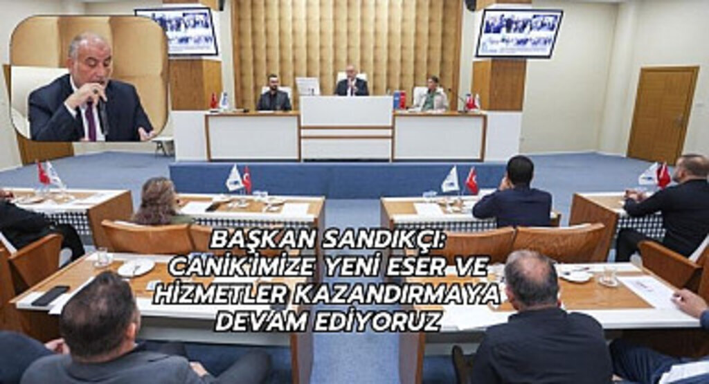 Başkan Sandıkçı: Canik'imize yeni eser ve hizmetler kazandırmaya devam ediyoruz