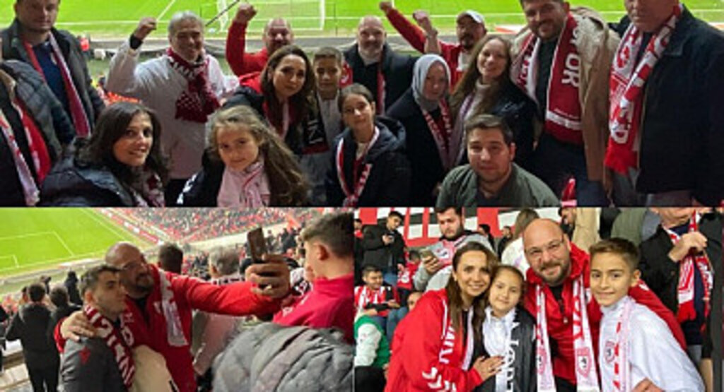 Başkan Türkel, Samsunlu taraftarların heyecanını paylaştı