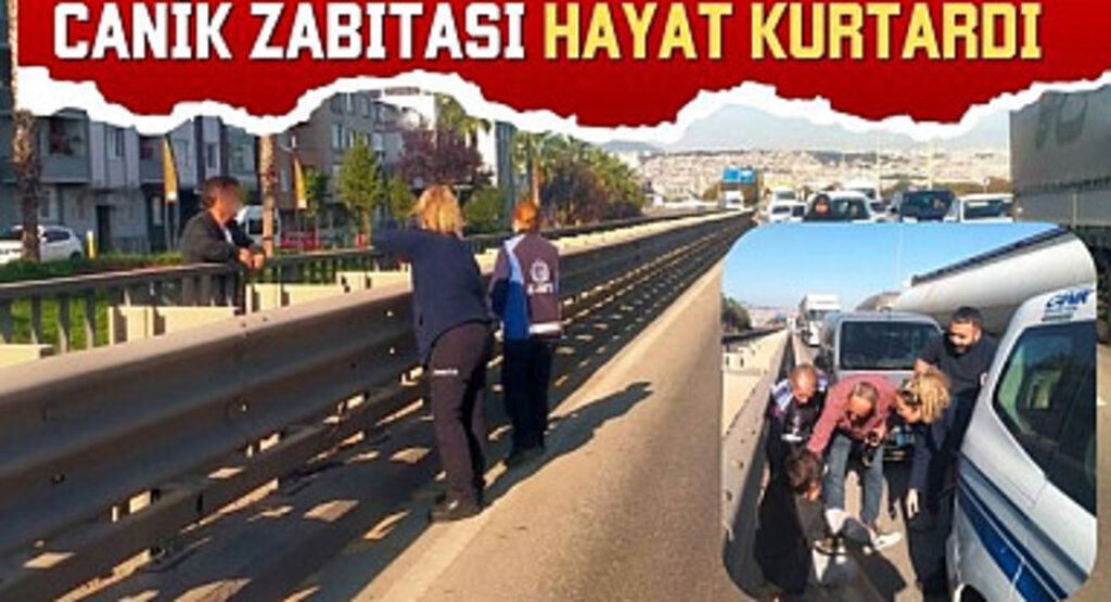 Canik Zabıtası Hayat Kurtardı 