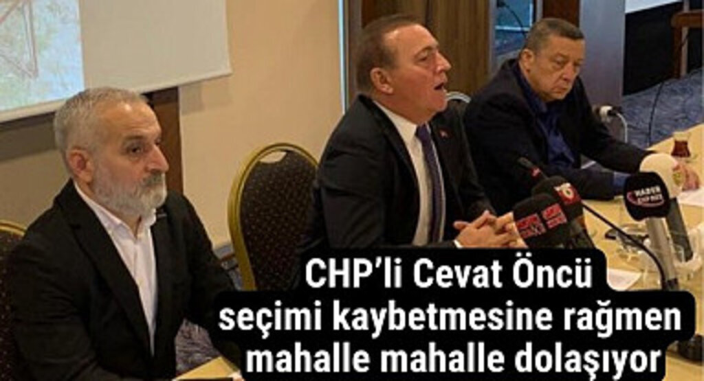 Cevat Öncü 3 ayda 743 muhtar ile yüz yüze görüştü!