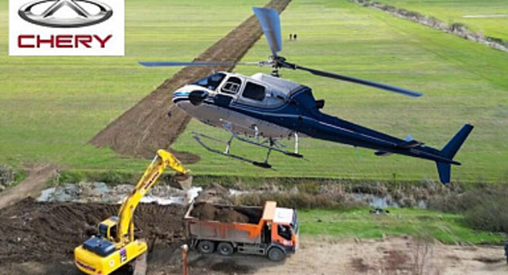 Chery'nin üst düzey yöneticileri arazi bakmak için Samsun'a geldi!