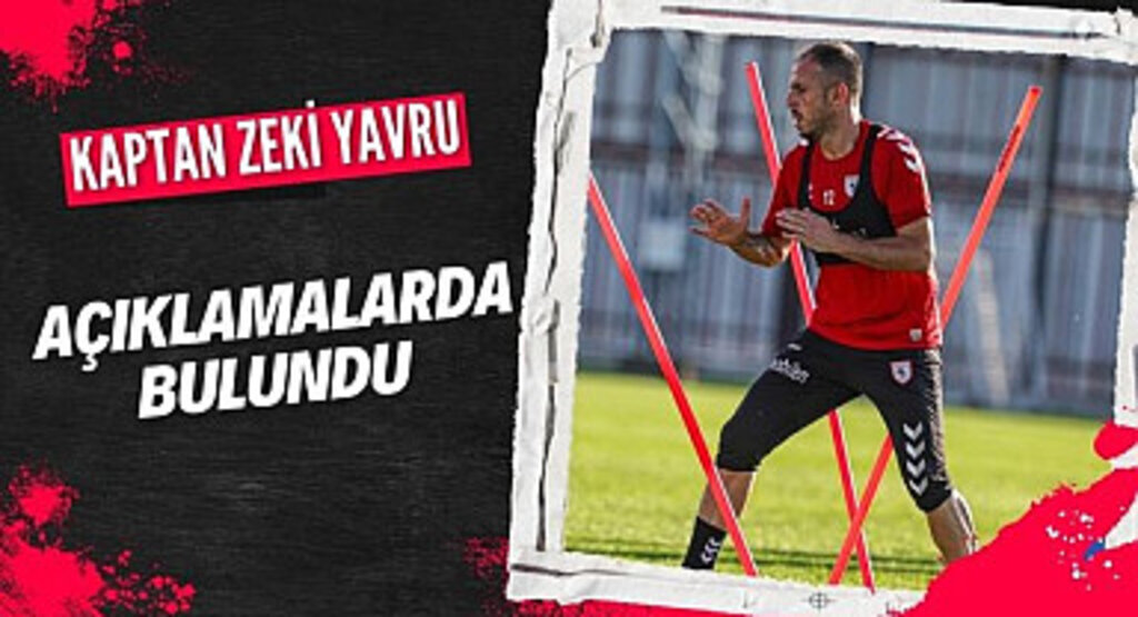 Kaptan Zeki Yavru Açıklamalarda Bulundu