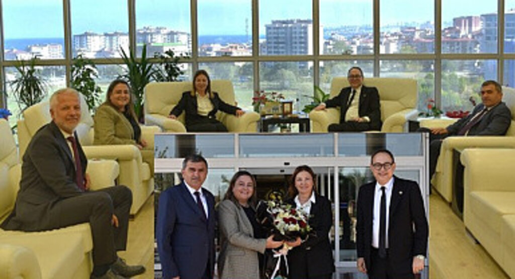 Milletvekili İlyas Topsakal’dan Rektör Aydın’a Hayırlı Olsun Ziyareti