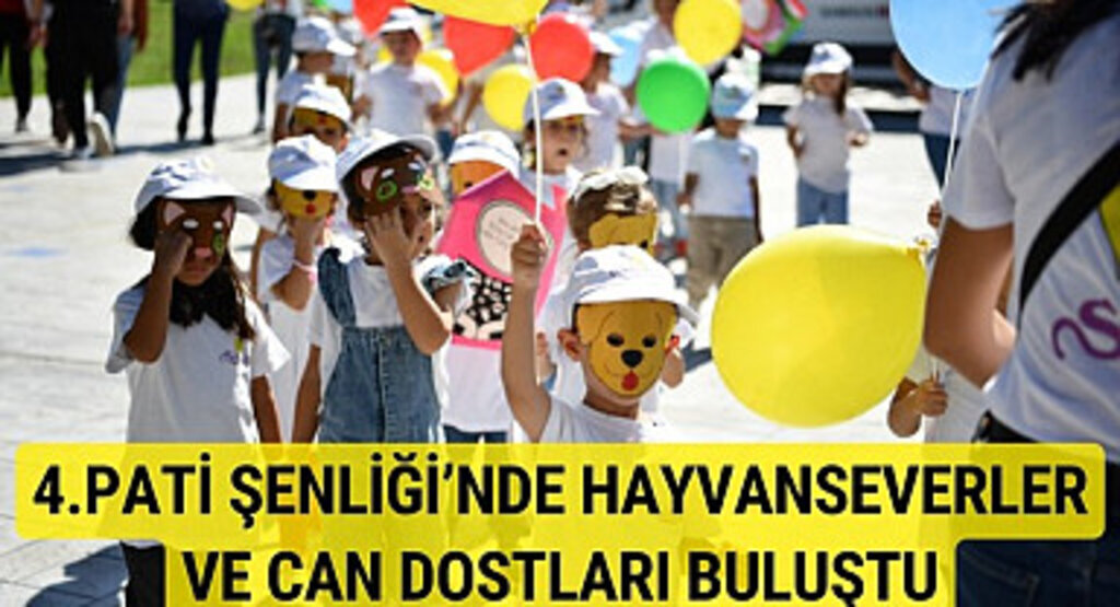 Samsun Büyükşehir Belediyesi'nden 4. Pati Şenliği