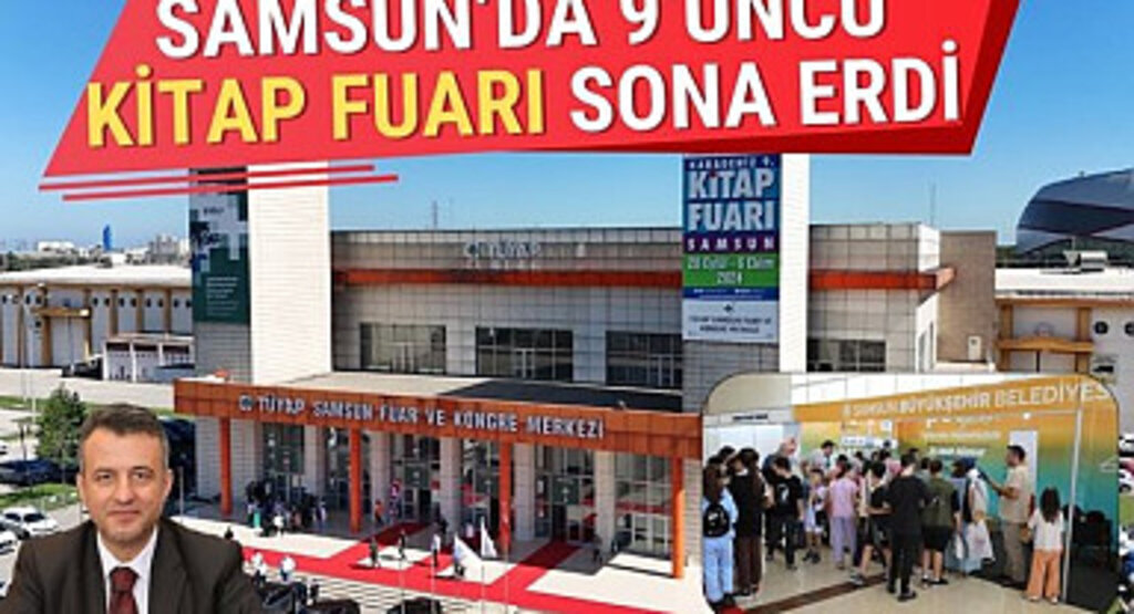 Samsun'da 9'uncu Kitap Fuarı Sona Erdi