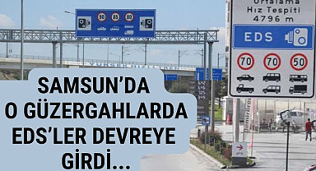 Samsun'da EDS'ler çalışıyor mu? O güzergahlarda EDS devreye girdi!