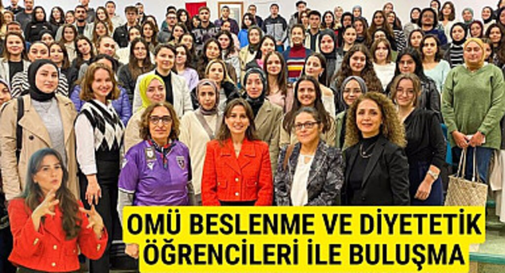 Samsunspor Diyetisyeni Özay öğrencilerle buluştu