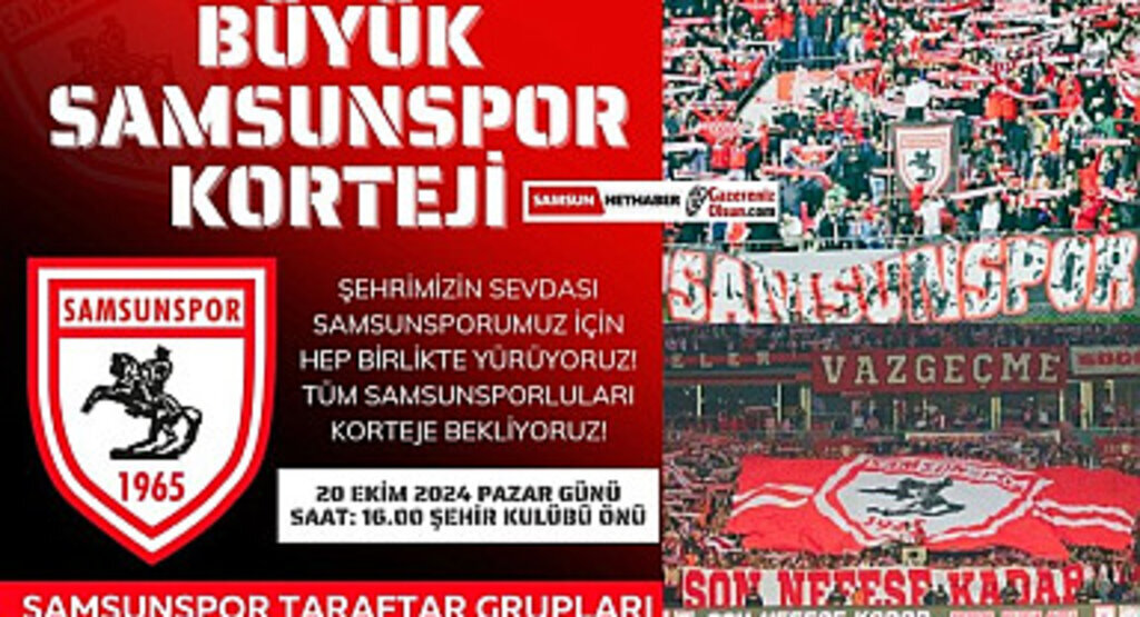 Samsunspor taraftarlarından yürüyüş çağrısı