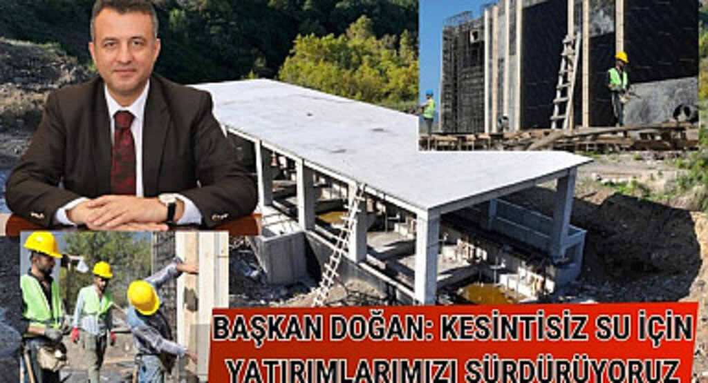 SASKİ Atakum ile 19 Mayıs'ta su deposu ve terfi merkezleri inşa ediyor