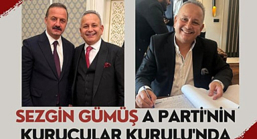 Sezgin Gümüş A Parti'nin Kurucular Kurulu'nda