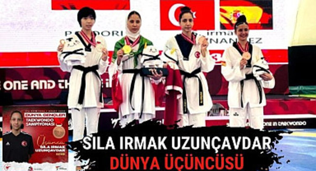 Sıla Irmak Uzunçavdar Dünya Üçüncüsü Oldu