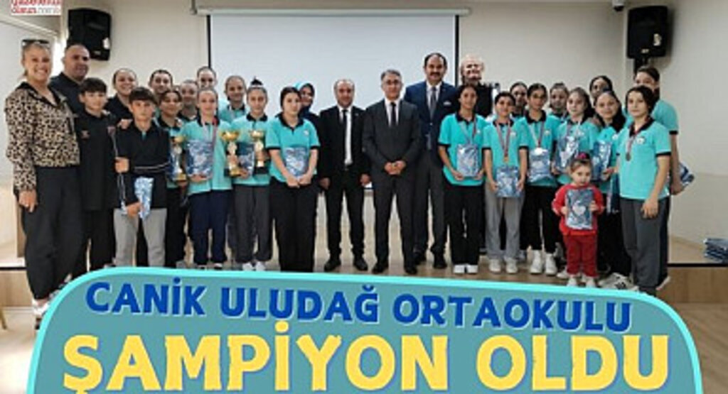 Türkiye'nin Spor Yıldızları Canik Uludağ Ortaokulu'ndan