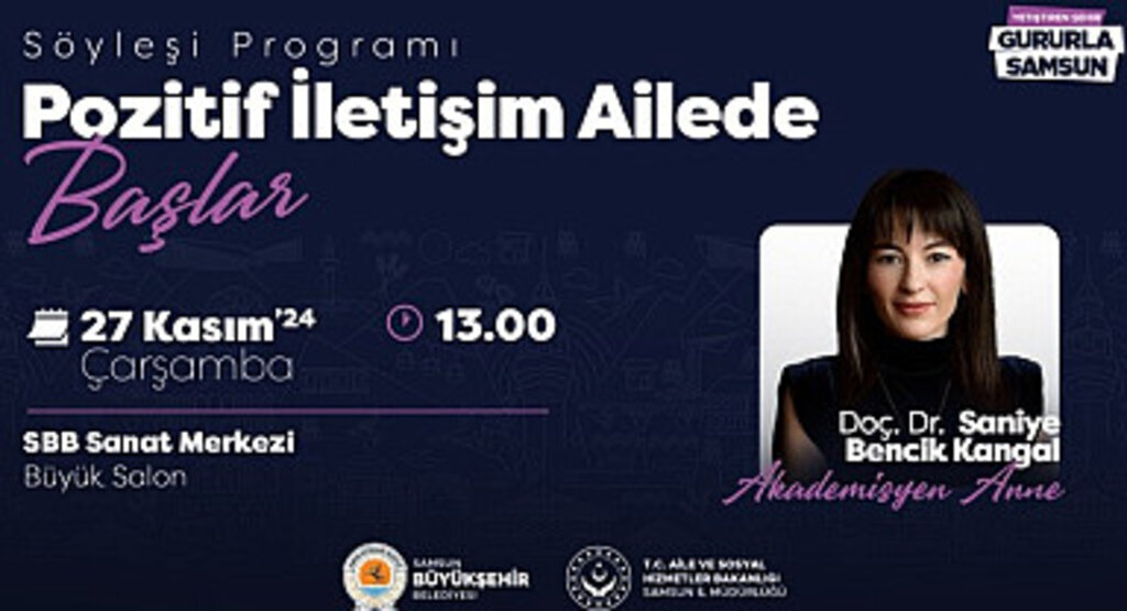 Akademisyen Anne Saniye Bencik Kangal Samsun'a geliyor