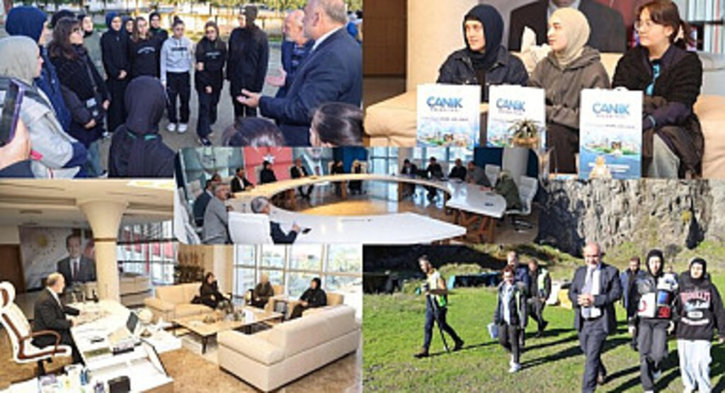 Başkan İbrahim Sandıkçı Geleceğin Belediye Başkanlarıyla Sahada