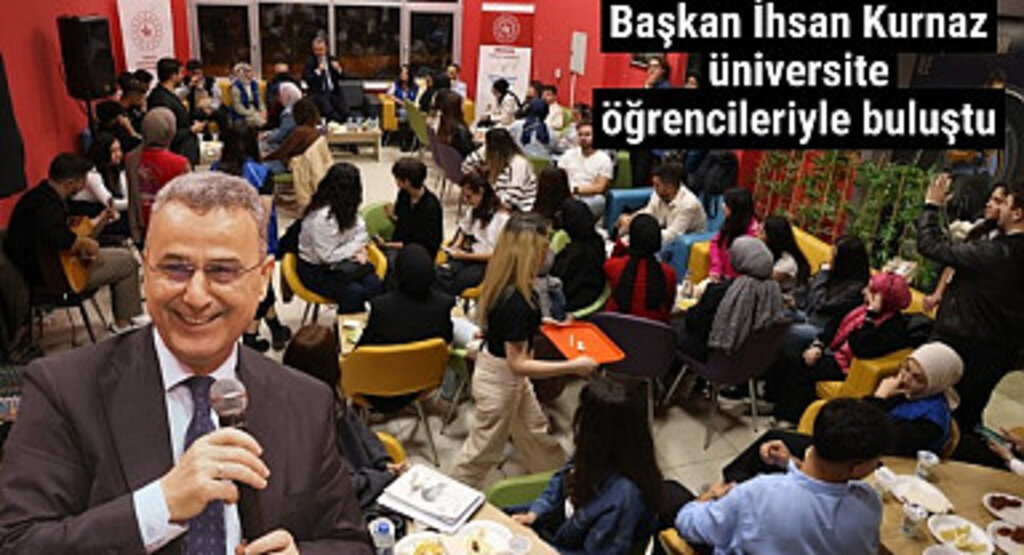 Başkan İhsan Kurnaz gençlere tecrübelerini paylaştı