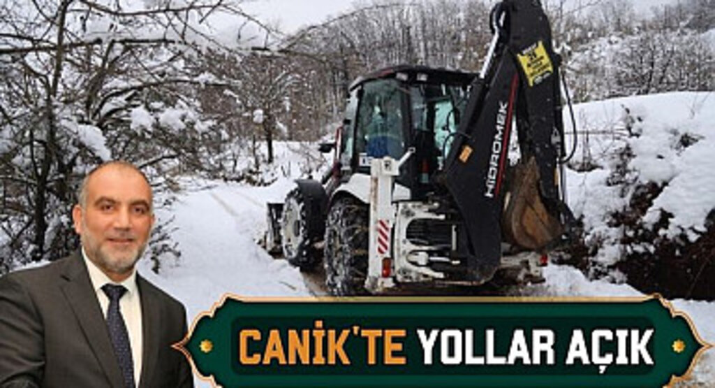 Başkan Sandıkçı: Canik'te yollar açık 7-24 ekiplerimizle sahadayız