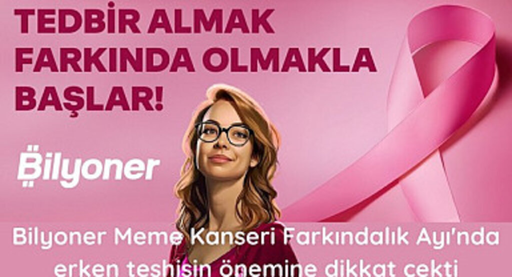 Bilyoner Meme Kanseri'nde erken teşhisin önemine dikkat çekti