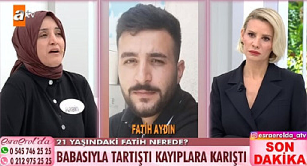 Esra Erol Fatih Aydın'ı bulana toplanan para ödül verecek!