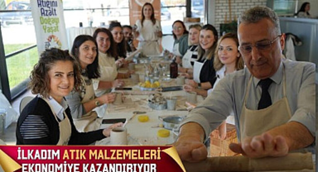 İlkadım Atık malzemeleri ekonomiye kazandırıyor