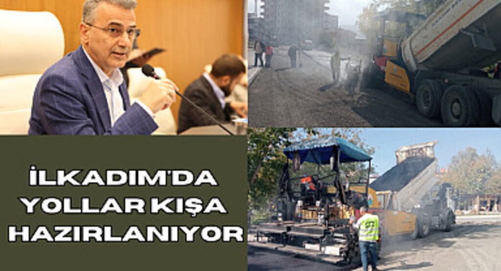 İlkadım'da yollar kışa hazırlanıyor